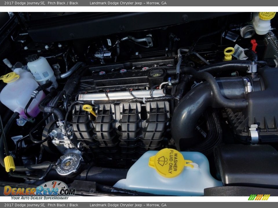 2017 Dodge Journey SE Pitch Black / Black Photo #9