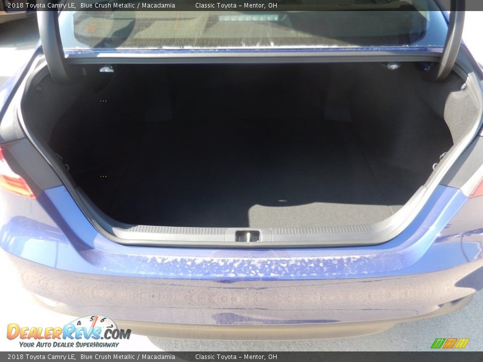 2018 Toyota Camry LE Blue Crush Metallic / Macadamia Photo #6