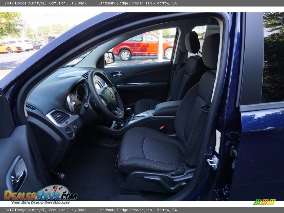 2017 Dodge Journey SE Contusion Blue / Black Photo #6