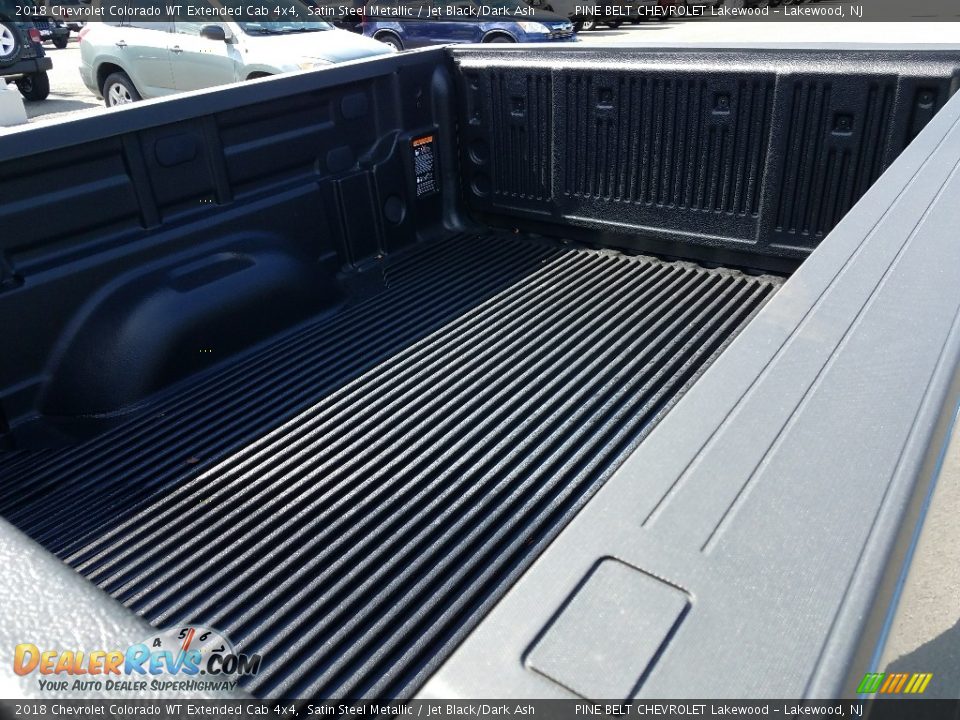 2018 Chevrolet Colorado WT Extended Cab 4x4 Satin Steel Metallic / Jet Black/Dark Ash Photo #6