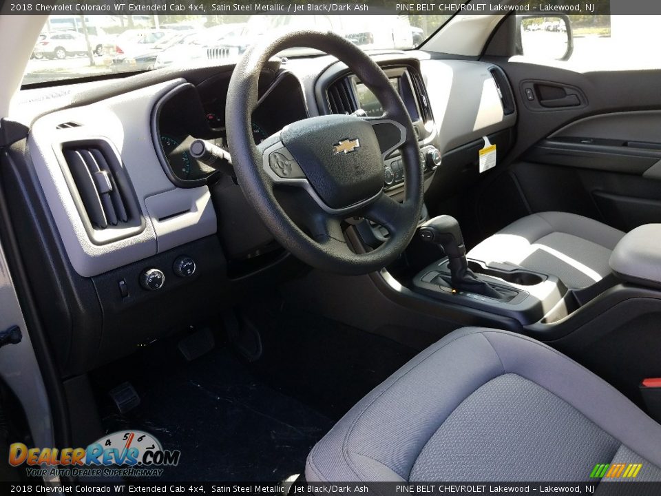 2018 Chevrolet Colorado WT Extended Cab 4x4 Satin Steel Metallic / Jet Black/Dark Ash Photo #7