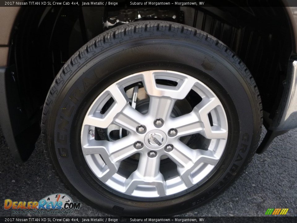 2017 Nissan TITAN XD SL Crew Cab 4x4 Java Metallic / Beige Photo #2