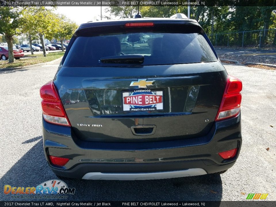 2017 Chevrolet Trax LT AWD Nightfall Gray Metallic / Jet Black Photo #5