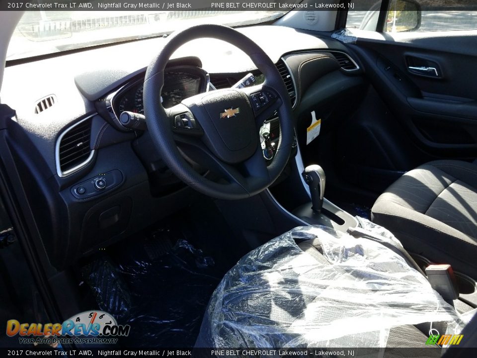 2017 Chevrolet Trax LT AWD Nightfall Gray Metallic / Jet Black Photo #7