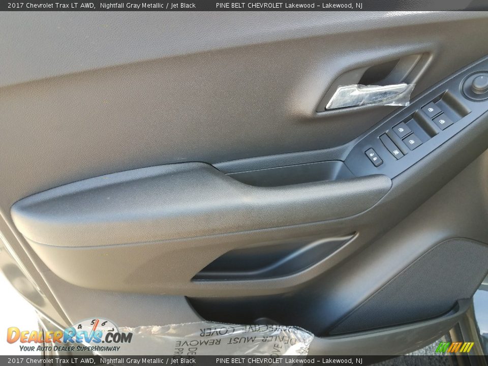 2017 Chevrolet Trax LT AWD Nightfall Gray Metallic / Jet Black Photo #8