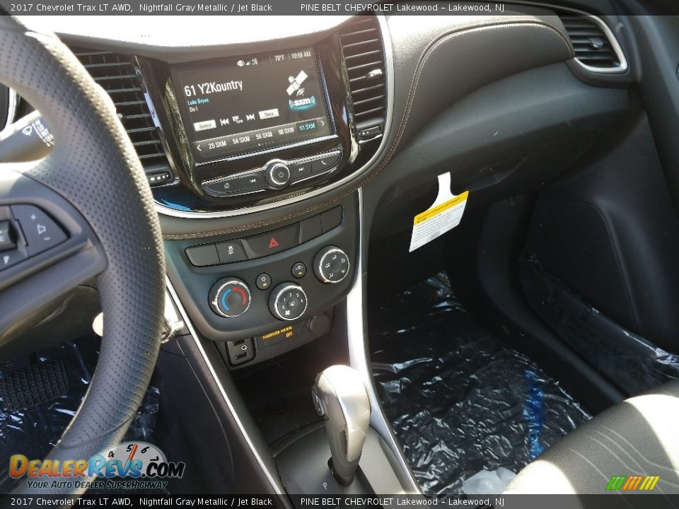 2017 Chevrolet Trax LT AWD Nightfall Gray Metallic / Jet Black Photo #10