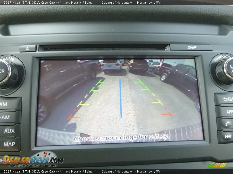 2017 Nissan TITAN XD SL Crew Cab 4x4 Java Metallic / Beige Photo #18