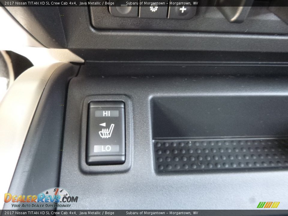 2017 Nissan TITAN XD SL Crew Cab 4x4 Java Metallic / Beige Photo #19