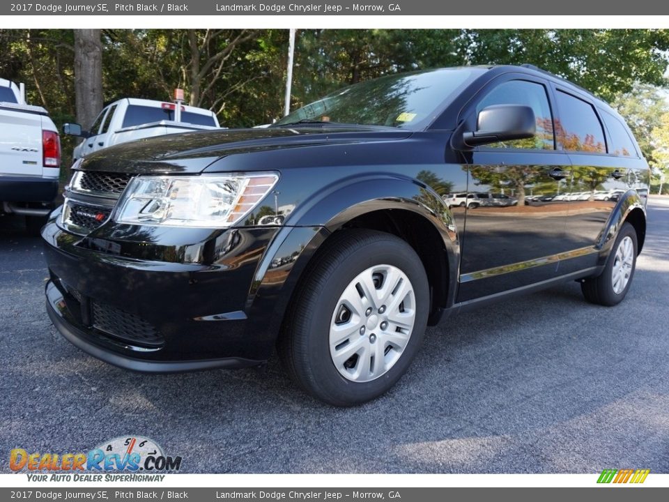 2017 Dodge Journey SE Pitch Black / Black Photo #1