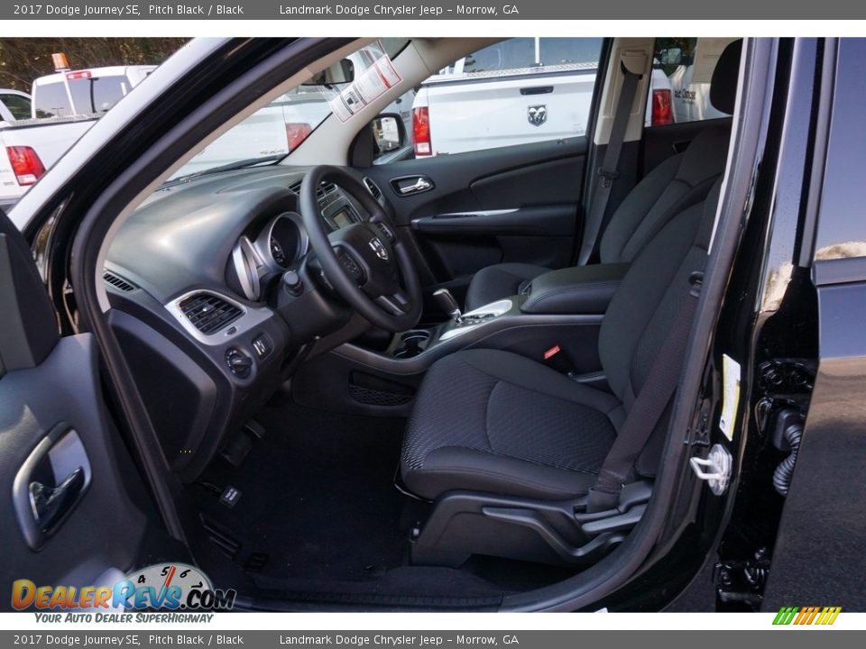 2017 Dodge Journey SE Pitch Black / Black Photo #6