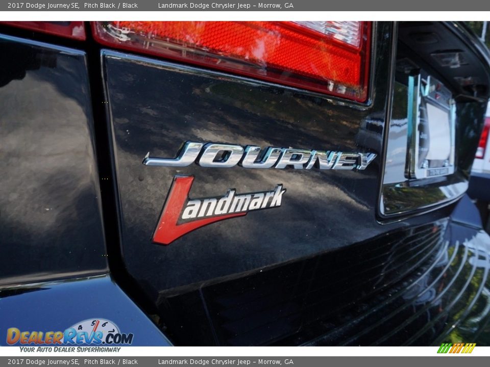 2017 Dodge Journey SE Pitch Black / Black Photo #8