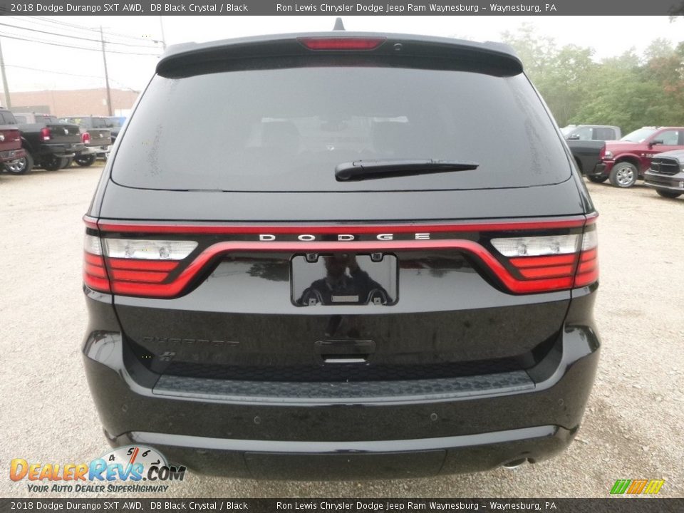 2018 Dodge Durango SXT AWD DB Black Crystal / Black Photo #4