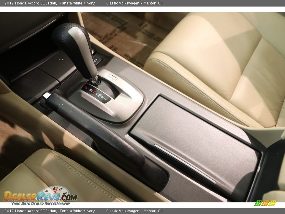 2012 Honda Accord SE Sedan Taffeta White / Ivory Photo #9