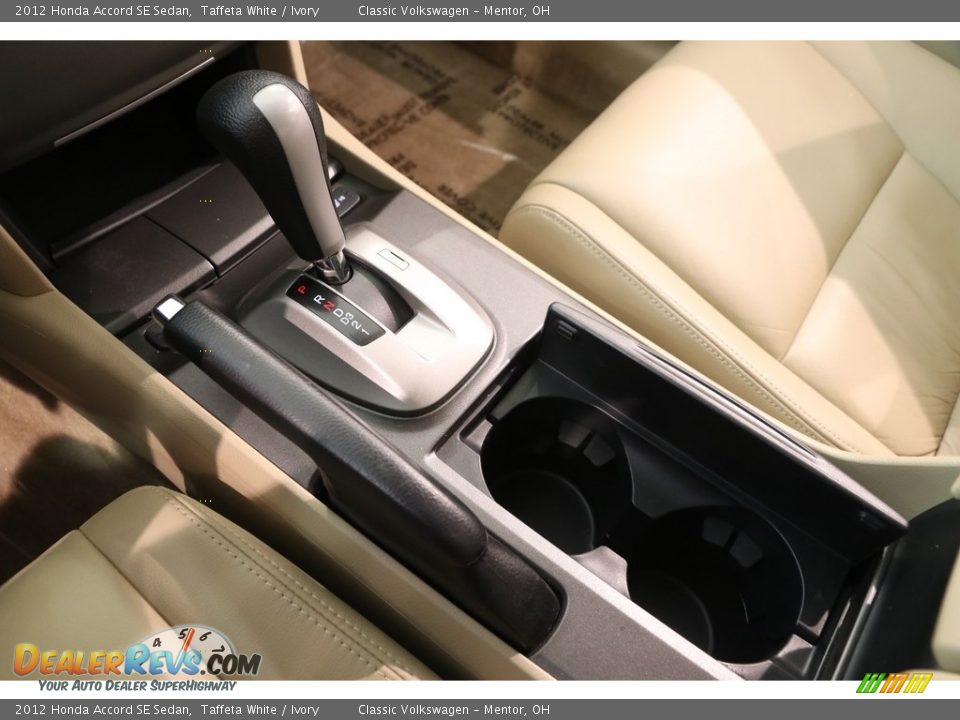 2012 Honda Accord SE Sedan Taffeta White / Ivory Photo #10