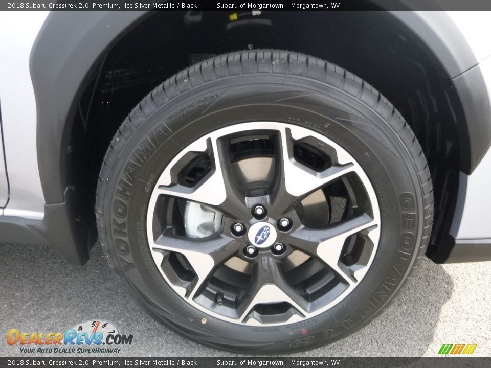 2018 Subaru Crosstrek 2.0i Premium Ice Silver Metallic / Black Photo #2