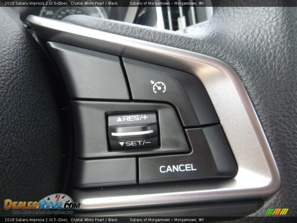 2018 Subaru Impreza 2.0i 5-Door Crystal White Pearl / Black Photo #19