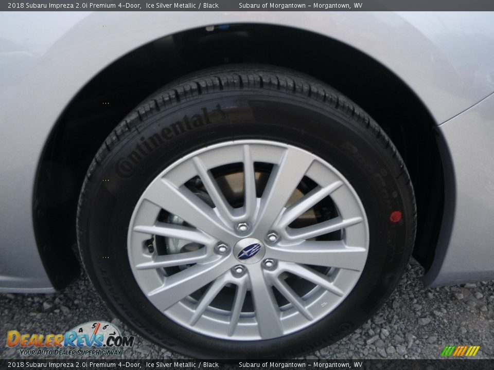 2018 Subaru Impreza 2.0i Premium 4-Door Ice Silver Metallic / Black Photo #2