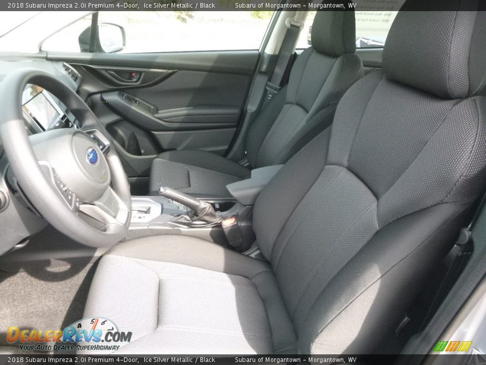 2018 Subaru Impreza 2.0i Premium 4-Door Ice Silver Metallic / Black Photo #13