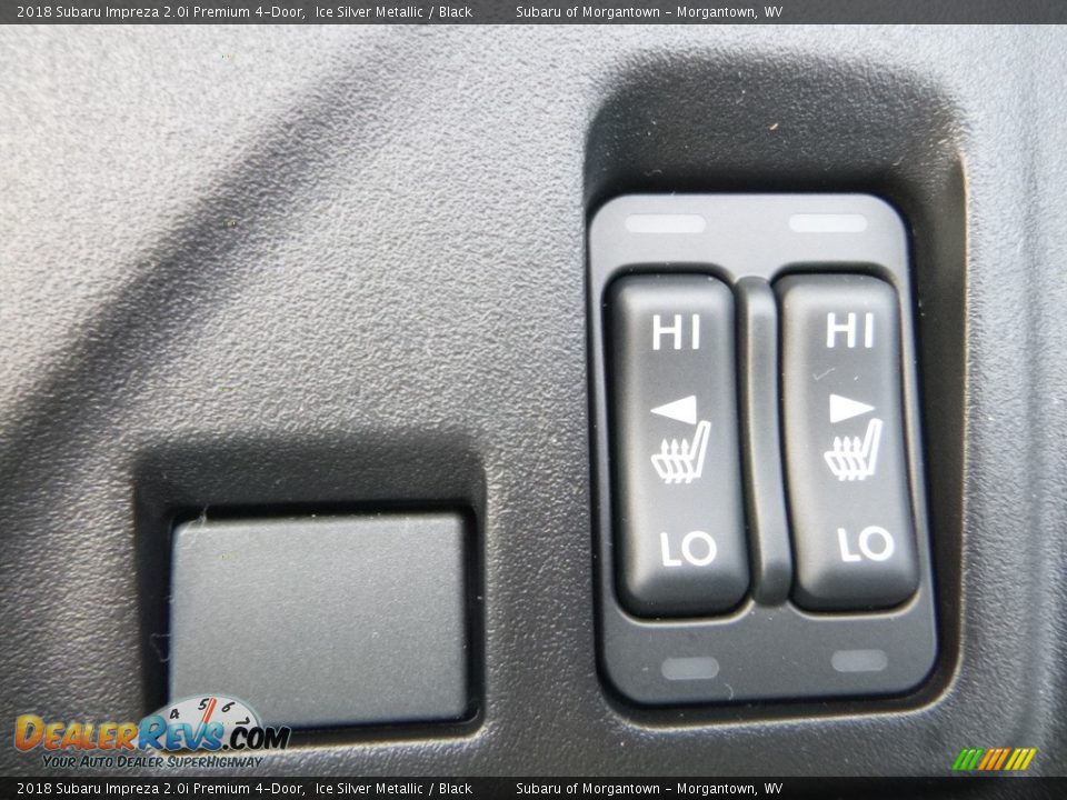 2018 Subaru Impreza 2.0i Premium 4-Door Ice Silver Metallic / Black Photo #18