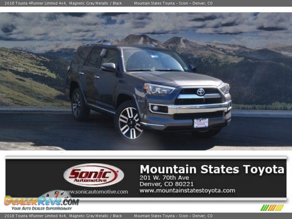 2018 Toyota 4Runner Limited 4x4 Magnetic Gray Metallic / Black Photo #1
