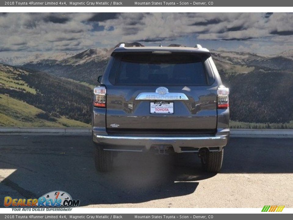 2018 Toyota 4Runner Limited 4x4 Magnetic Gray Metallic / Black Photo #4