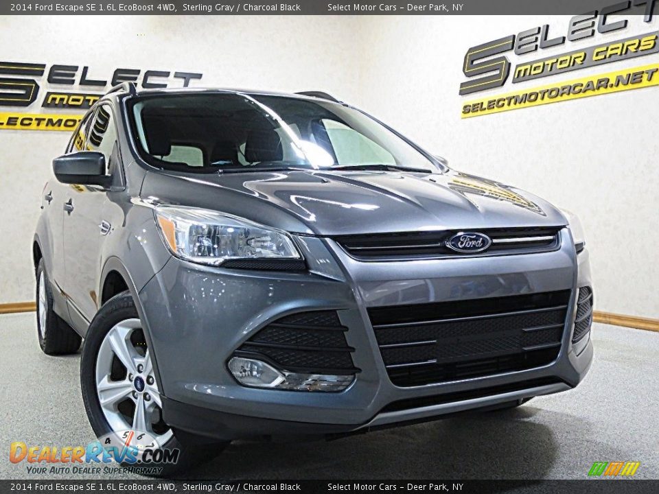 2014 Ford Escape SE 1.6L EcoBoost 4WD Sterling Gray / Charcoal Black Photo #10