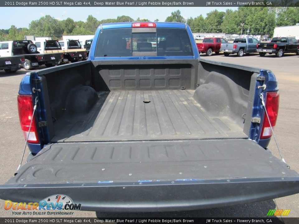 2011 Dodge Ram 2500 HD SLT Mega Cab 4x4 Deep Water Blue Pearl / Light Pebble Beige/Bark Brown Photo #9