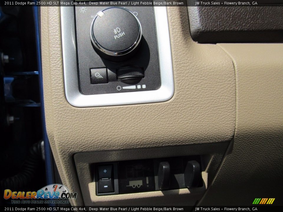 2011 Dodge Ram 2500 HD SLT Mega Cab 4x4 Deep Water Blue Pearl / Light Pebble Beige/Bark Brown Photo #17