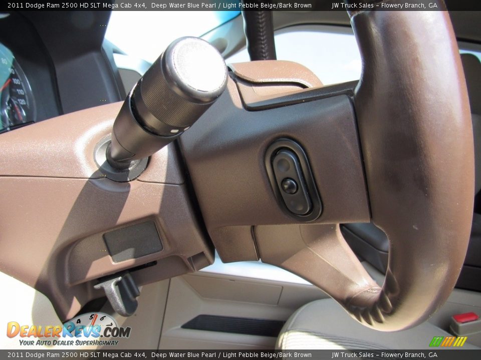 2011 Dodge Ram 2500 HD SLT Mega Cab 4x4 Deep Water Blue Pearl / Light Pebble Beige/Bark Brown Photo #18