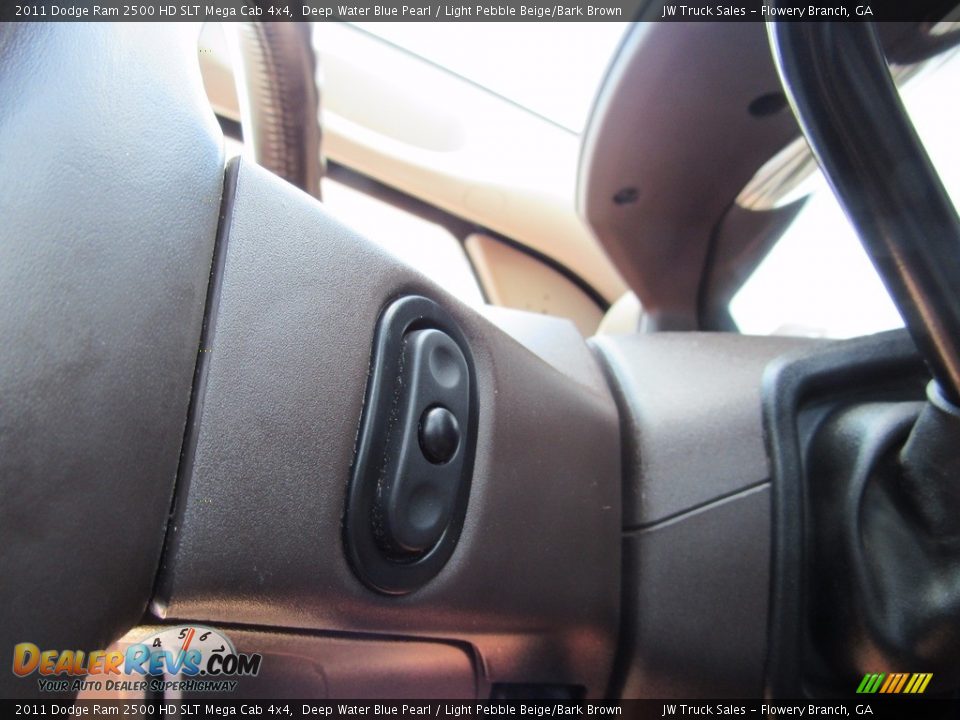 2011 Dodge Ram 2500 HD SLT Mega Cab 4x4 Deep Water Blue Pearl / Light Pebble Beige/Bark Brown Photo #19