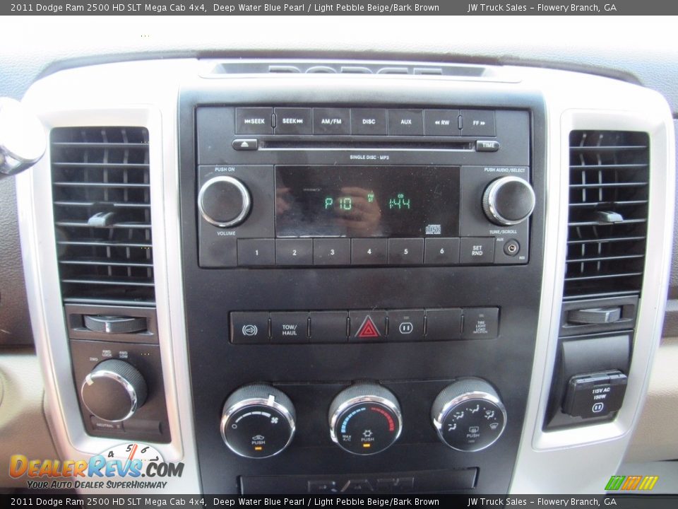 2011 Dodge Ram 2500 HD SLT Mega Cab 4x4 Deep Water Blue Pearl / Light Pebble Beige/Bark Brown Photo #21