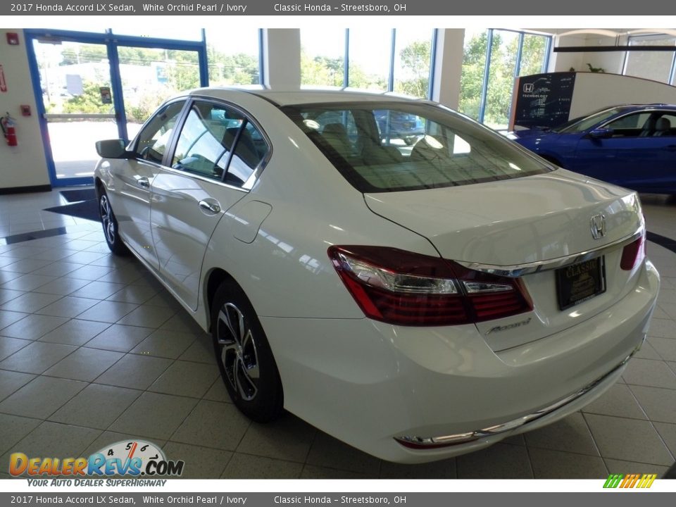 2017 Honda Accord LX Sedan White Orchid Pearl / Ivory Photo #2