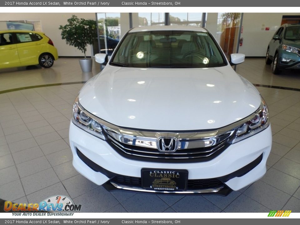 2017 Honda Accord LX Sedan White Orchid Pearl / Ivory Photo #3