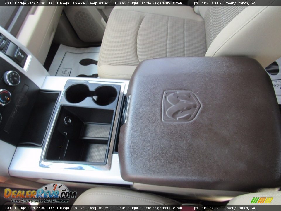 2011 Dodge Ram 2500 HD SLT Mega Cab 4x4 Deep Water Blue Pearl / Light Pebble Beige/Bark Brown Photo #23