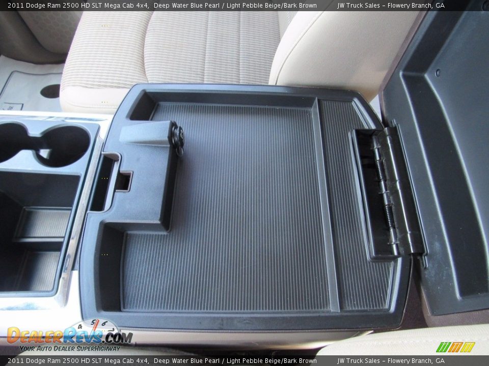 2011 Dodge Ram 2500 HD SLT Mega Cab 4x4 Deep Water Blue Pearl / Light Pebble Beige/Bark Brown Photo #24