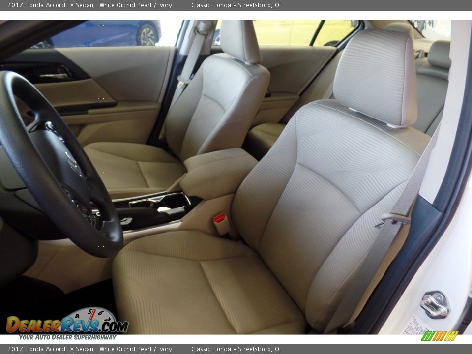 2017 Honda Accord LX Sedan White Orchid Pearl / Ivory Photo #6