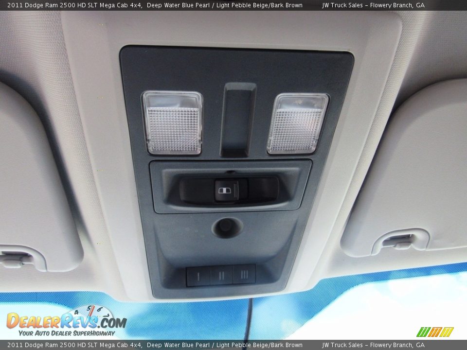 2011 Dodge Ram 2500 HD SLT Mega Cab 4x4 Deep Water Blue Pearl / Light Pebble Beige/Bark Brown Photo #26