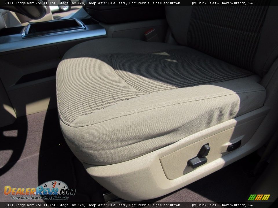 2011 Dodge Ram 2500 HD SLT Mega Cab 4x4 Deep Water Blue Pearl / Light Pebble Beige/Bark Brown Photo #27