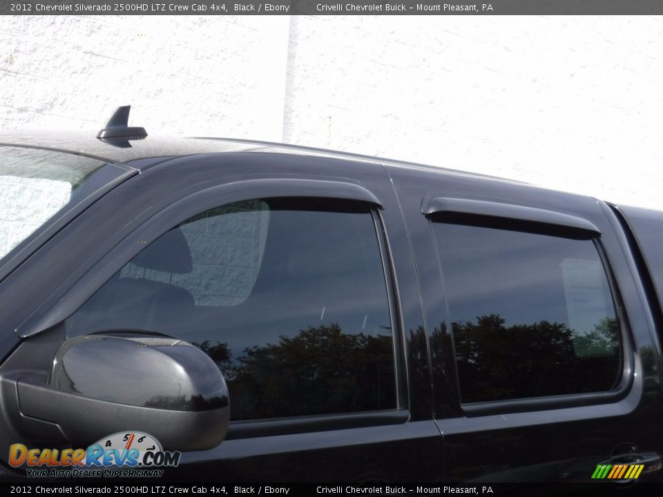2012 Chevrolet Silverado 2500HD LTZ Crew Cab 4x4 Black / Ebony Photo #4