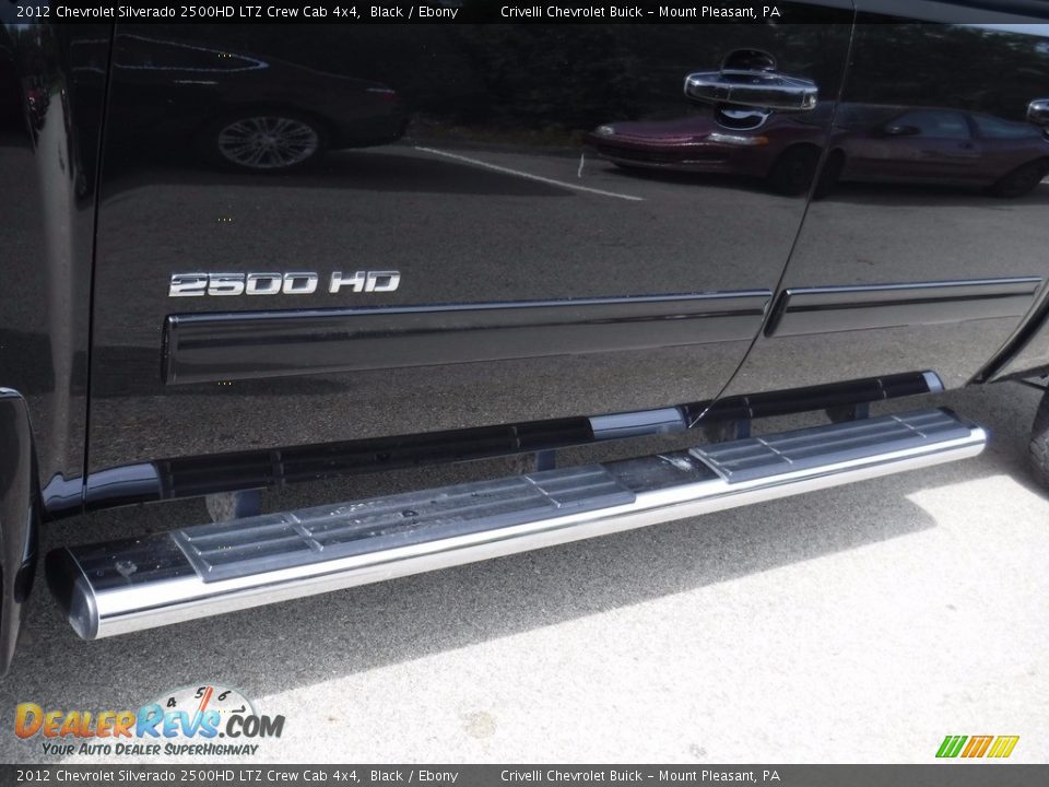 2012 Chevrolet Silverado 2500HD LTZ Crew Cab 4x4 Black / Ebony Photo #5