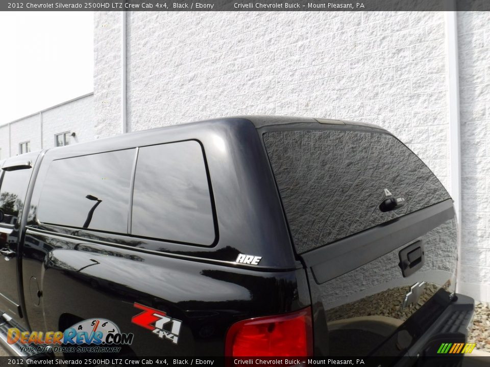 2012 Chevrolet Silverado 2500HD LTZ Crew Cab 4x4 Black / Ebony Photo #8