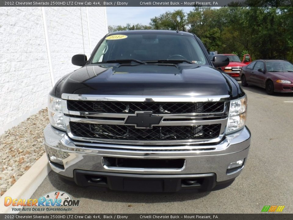2012 Chevrolet Silverado 2500HD LTZ Crew Cab 4x4 Black / Ebony Photo #9