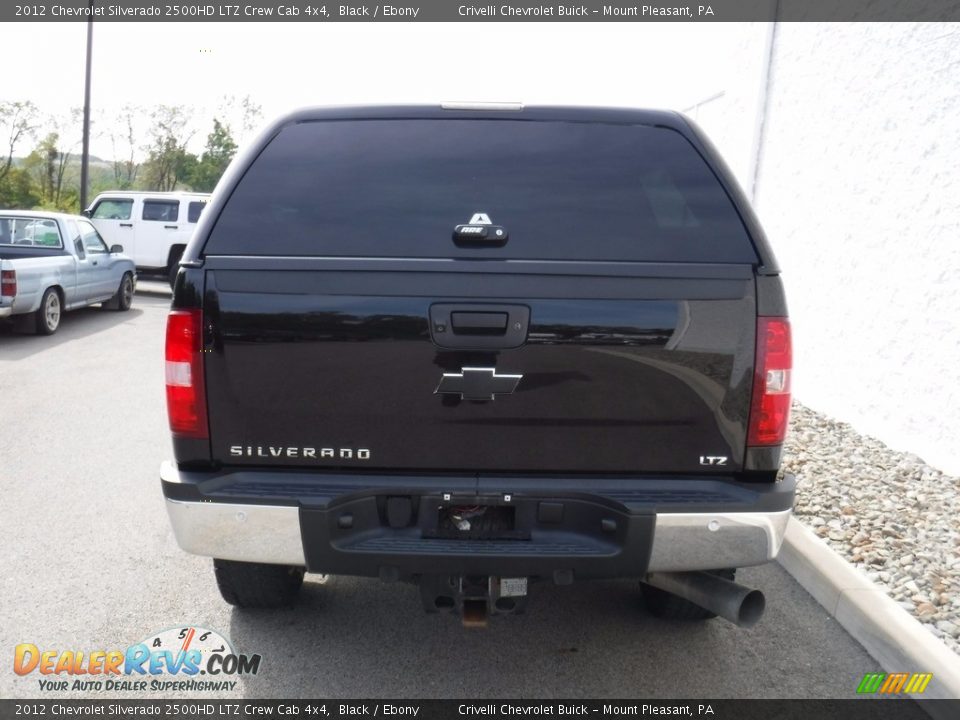 2012 Chevrolet Silverado 2500HD LTZ Crew Cab 4x4 Black / Ebony Photo #13