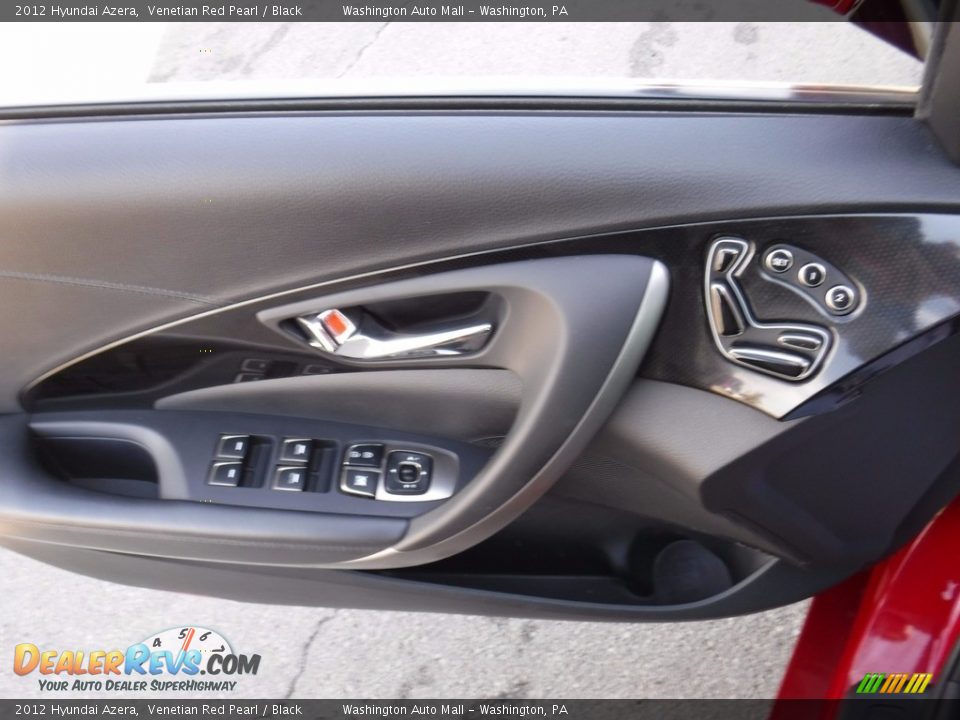 2012 Hyundai Azera Venetian Red Pearl / Black Photo #14