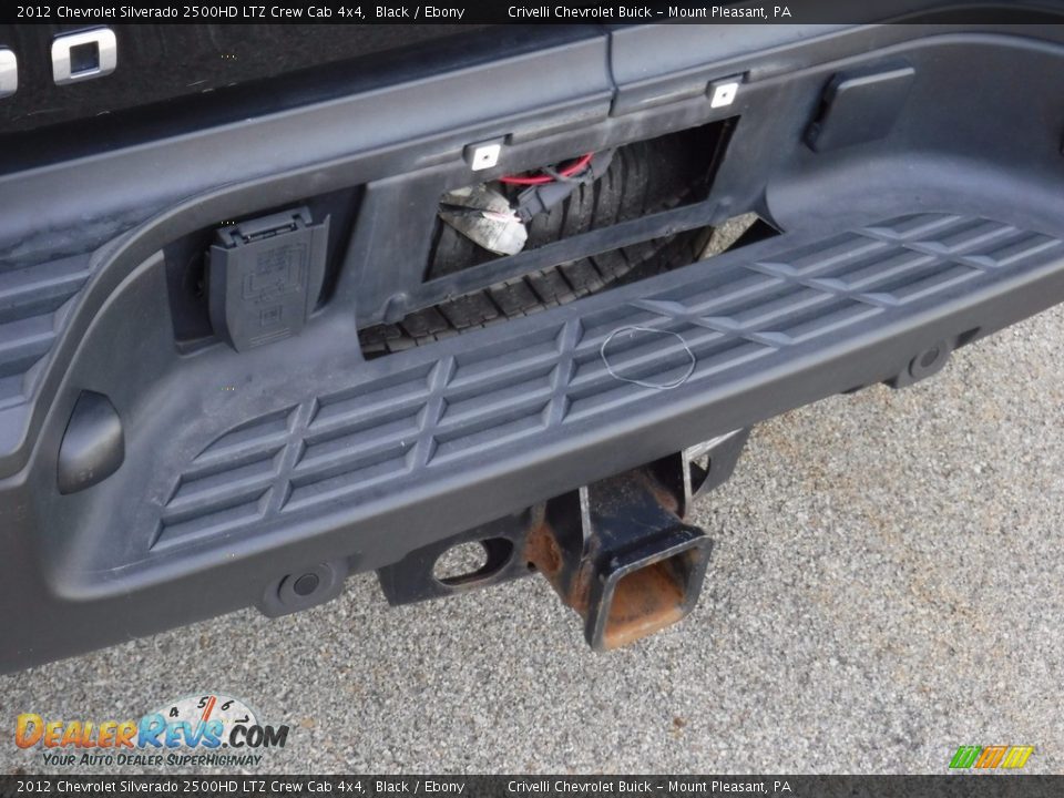 2012 Chevrolet Silverado 2500HD LTZ Crew Cab 4x4 Black / Ebony Photo #16