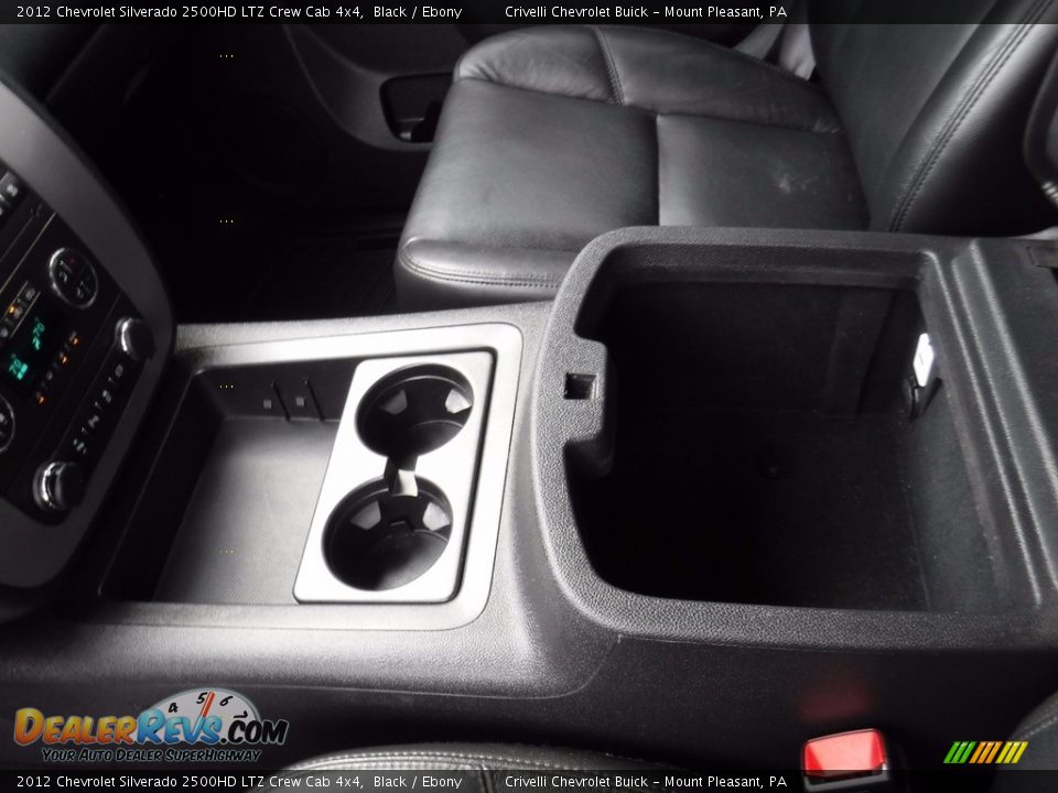 2012 Chevrolet Silverado 2500HD LTZ Crew Cab 4x4 Black / Ebony Photo #26