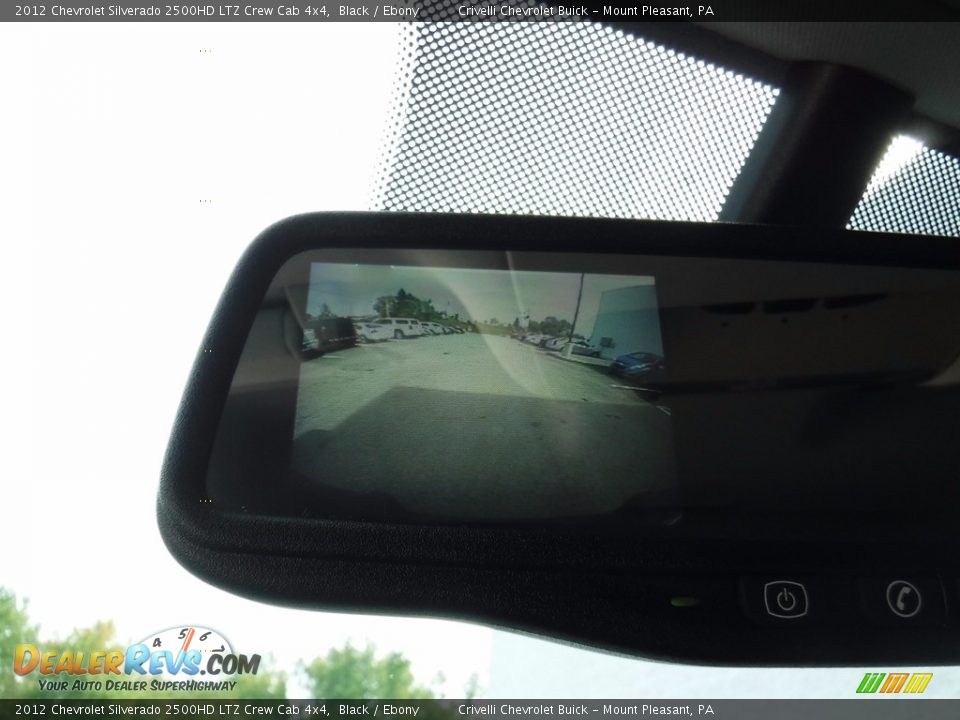 2012 Chevrolet Silverado 2500HD LTZ Crew Cab 4x4 Black / Ebony Photo #33