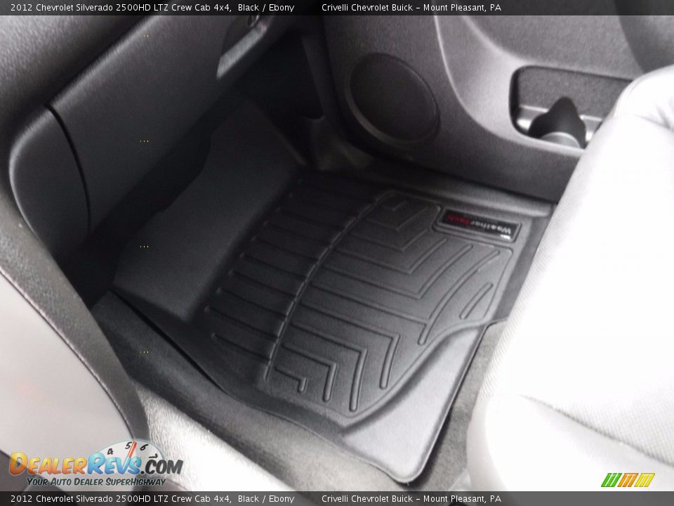 2012 Chevrolet Silverado 2500HD LTZ Crew Cab 4x4 Black / Ebony Photo #34