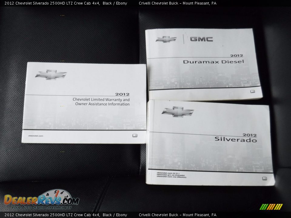 2012 Chevrolet Silverado 2500HD LTZ Crew Cab 4x4 Black / Ebony Photo #36