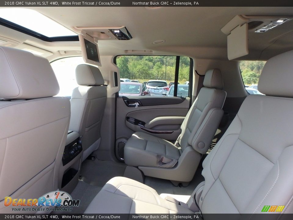Rear Seat of 2018 GMC Yukon XL SLT 4WD Photo #11